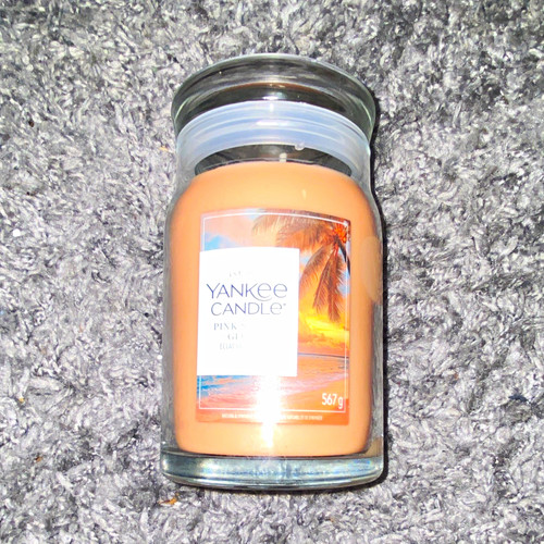 Yankee candle pink - pink, sands