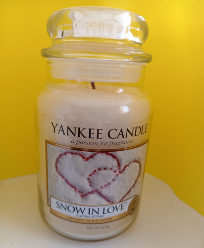 New yankee candle snow love - new,