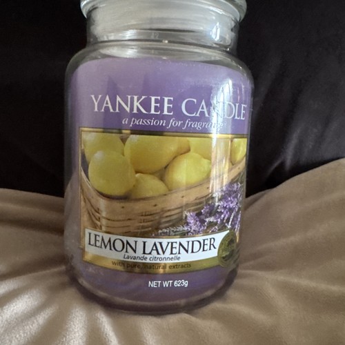 Yankee candle scented lemon - candle,