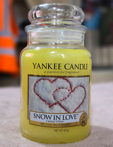 Yankee candle snow love - candle,