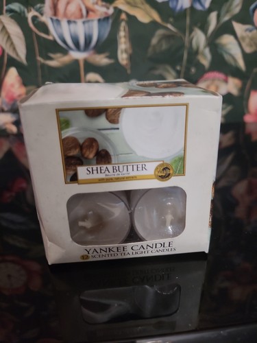 Yankee candle shea butter - butter, tea