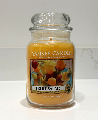 Yankee candle fruit salad - candle,