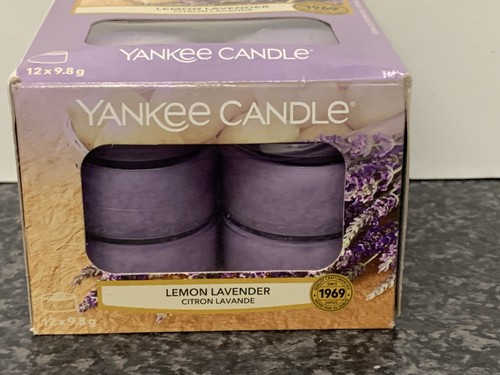 Yankee candle lemon lavender - lemon,