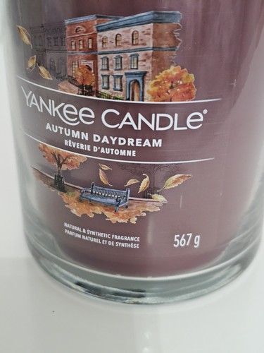 Large yankee candle jar - large, autumn