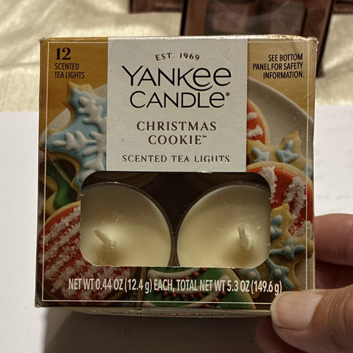Yankee candle christmas - candle, cookie