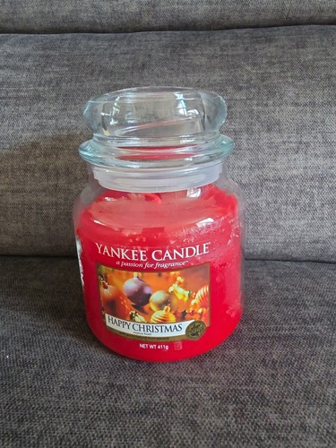 Yankee candle 411gm happy - yankee,