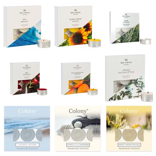Scented tealights wax lyrical - scented,