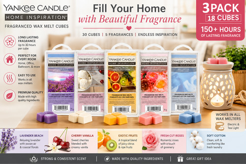 Yankee candle wax melt cubes - wax,