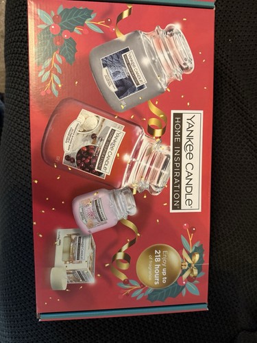 Yankee candle gift box home - box,