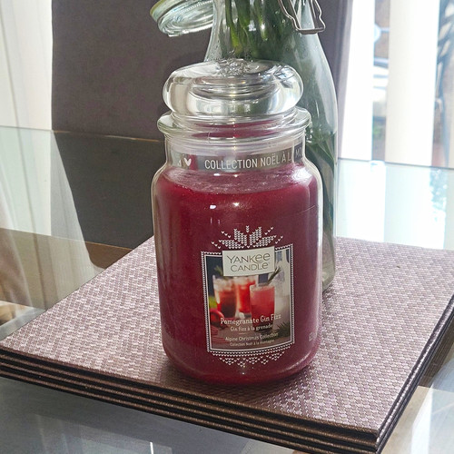 Yankee candle pomegranate gin - candle,
