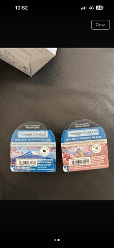 Yankee candle wax melts - wax,