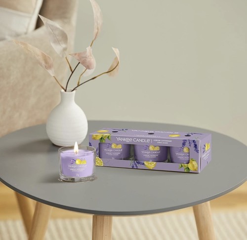 Yankee candle lemon - candle, lavender