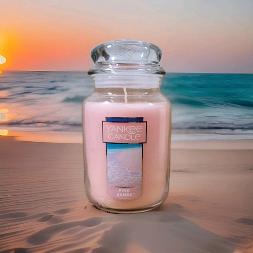 Yankee candle 623 - candle, pink