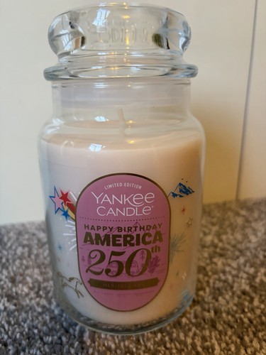 Yankee candle large jar 250th - yankee,