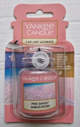 Yankee candle pink sands - candle,