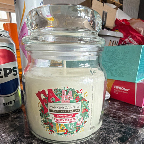 Yankee candle christmas - candle, cheer