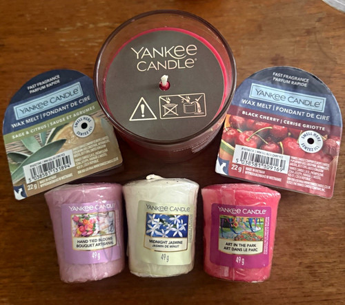 Yankee candle scented set 6pcs - candle,